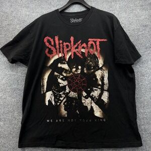 Slipknot We Are Not Your Kind Graphic T Shirt Mens XXL Black Band‎ Tee